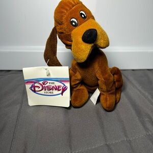 Disney Store Trusty Plush Lady and the Tramp Vintage 90s Bean Bag NWT